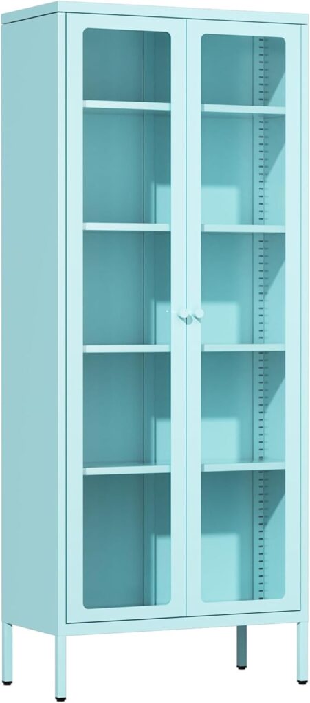mint storage cabinet dopamine living room