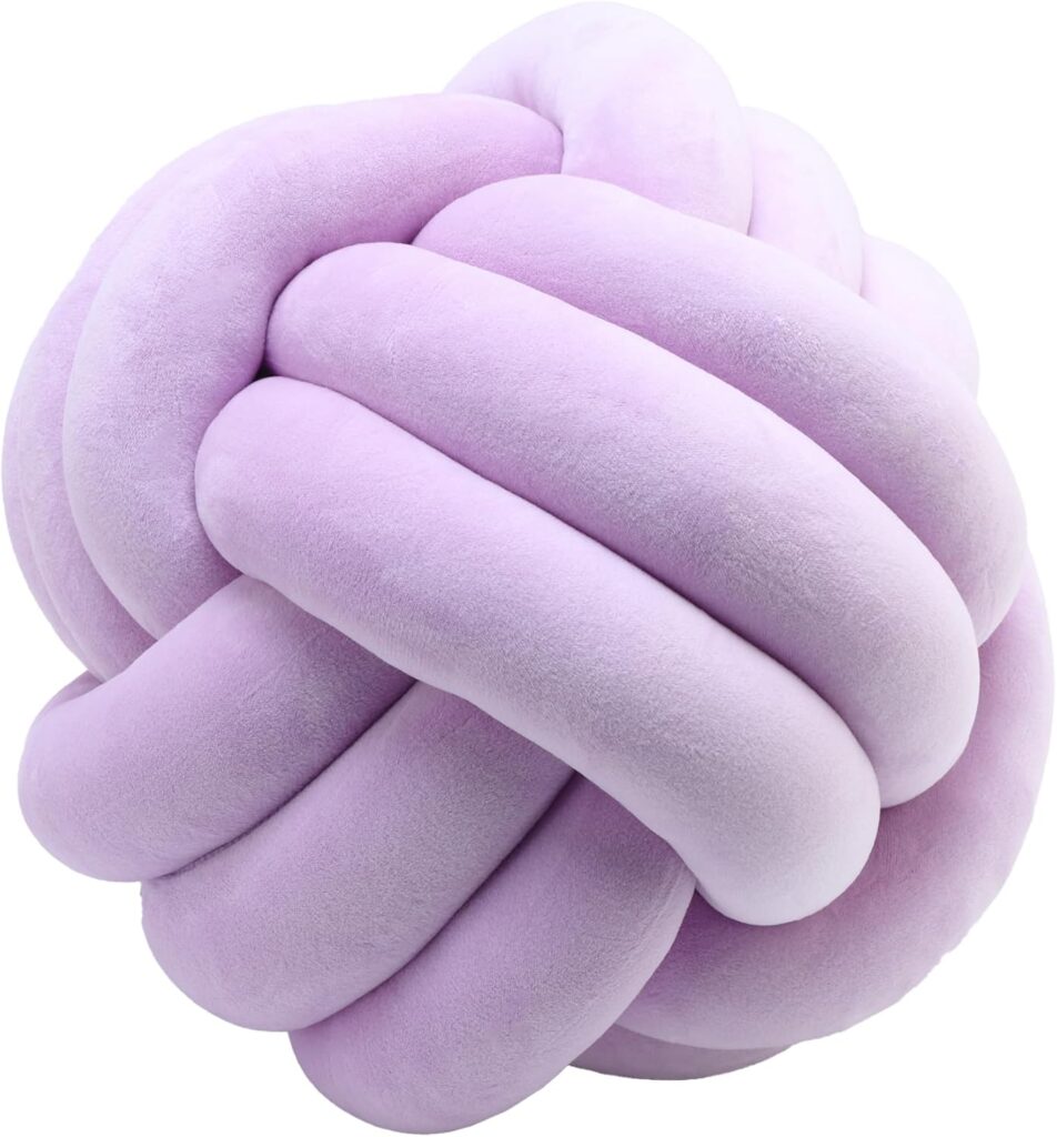 pillow knot dopamine decor